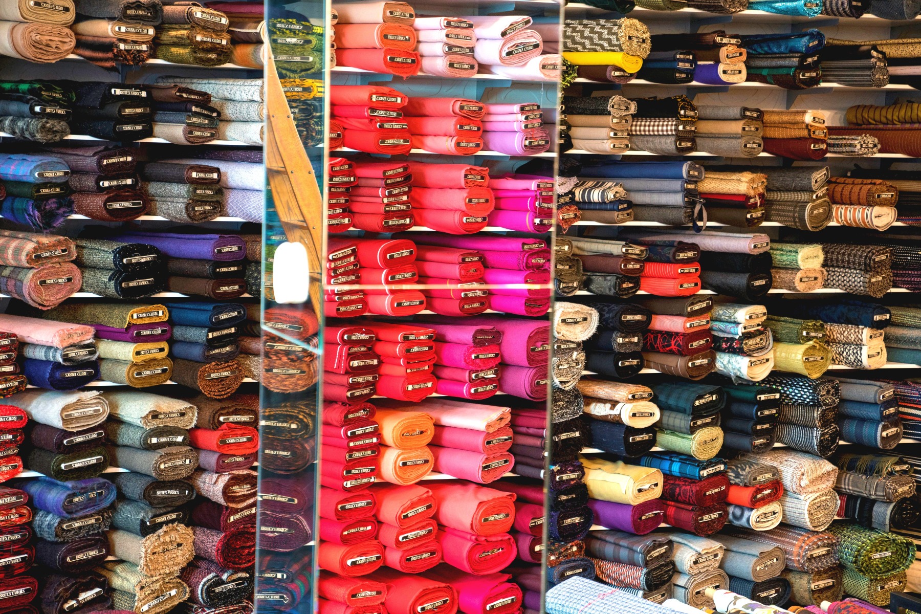 Multi-Color Fabric Bolts